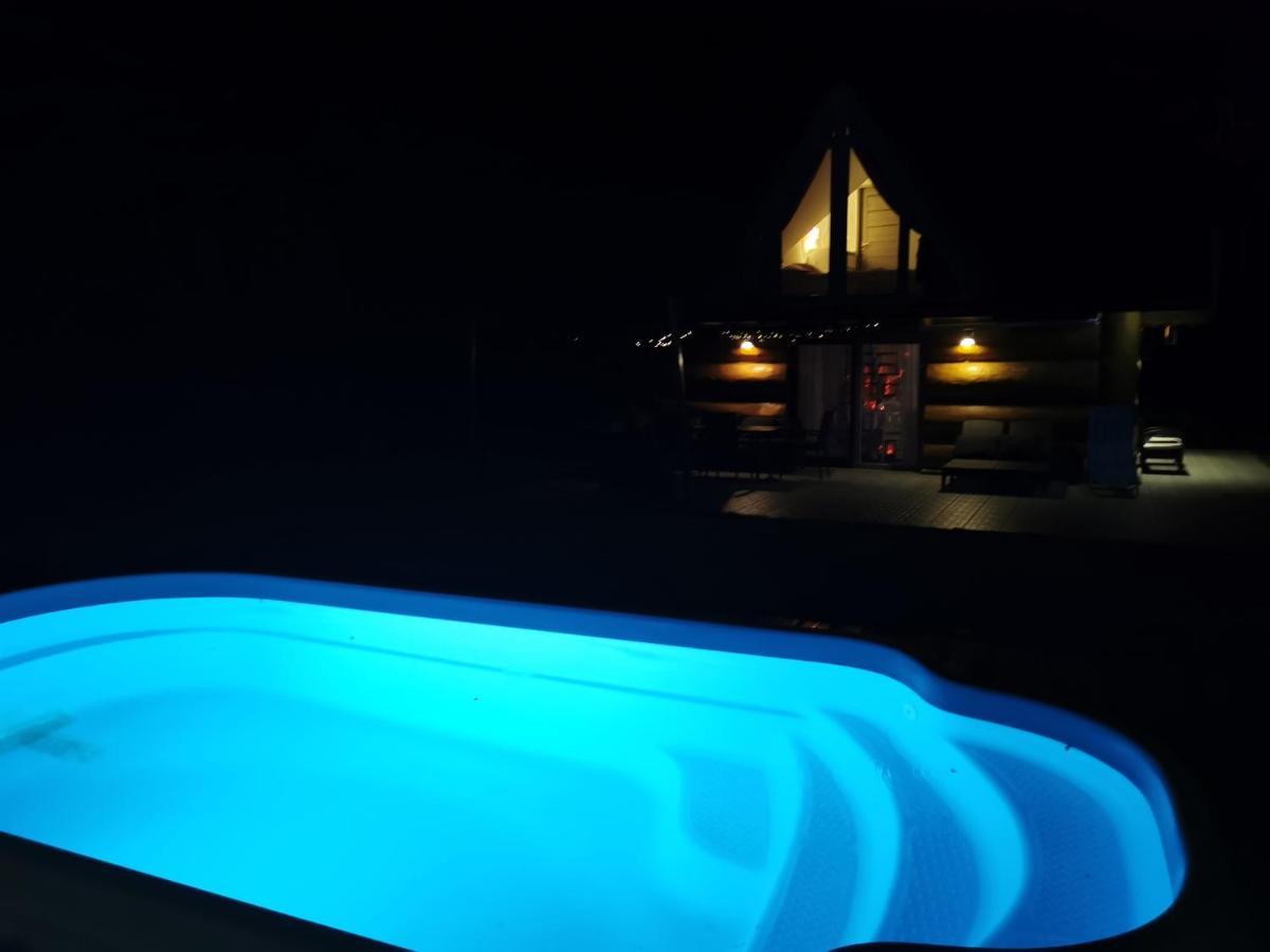 Caloroczny Dom Na Mazurach Wrzospa Z Jacuzzi Stare Juchy Extérieur photo